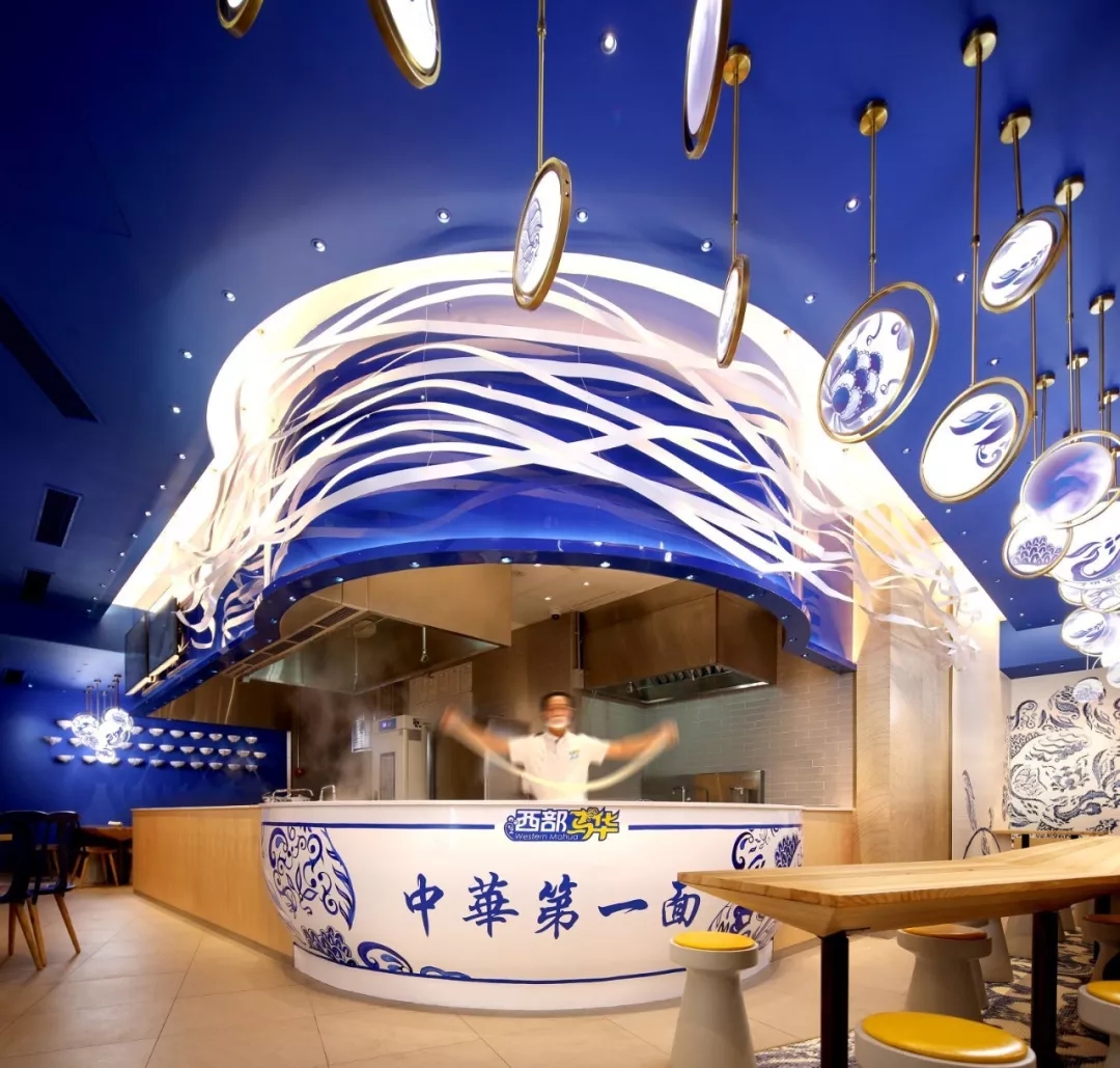 肇庆充满文化魅力的餐饮空间设计，让兰州拉面瞬间高大上